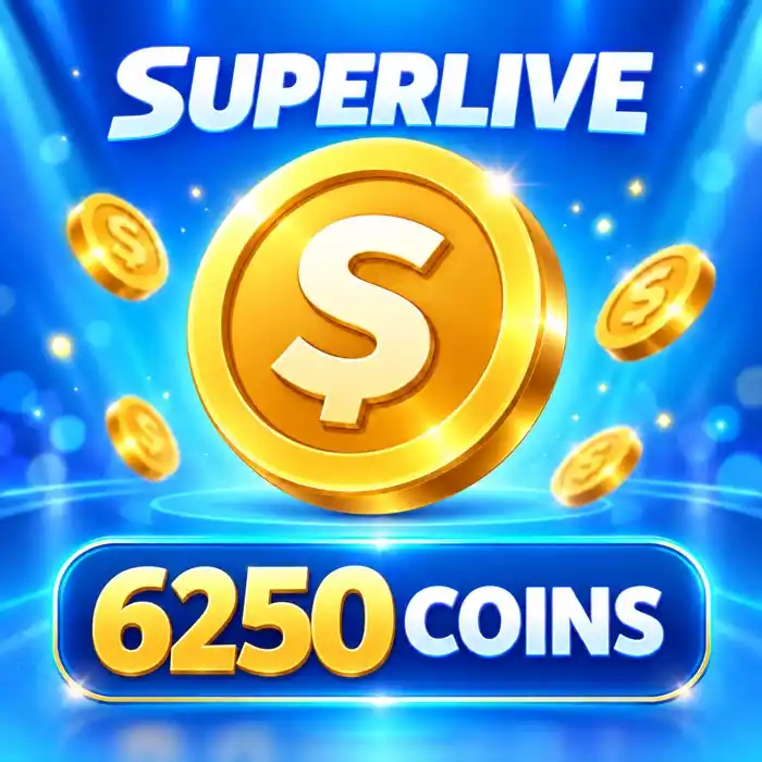 Superlive Top-Up 6250 Coins