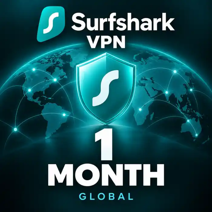Surfshark 1M 15.45 USD