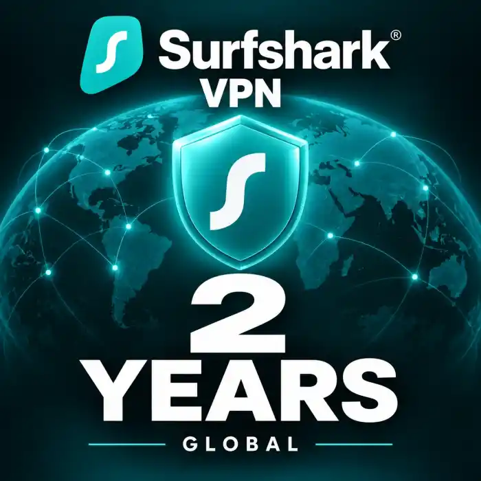 Surfshark 2Y 60 USD
