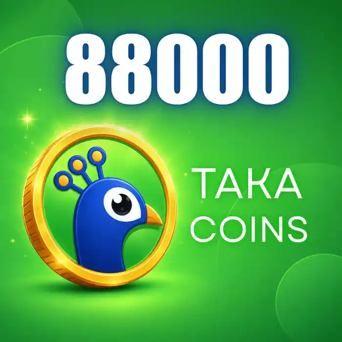 Taka 88000 Coins