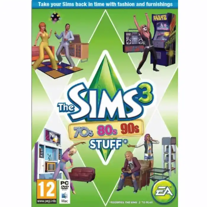 The Sims 3 70s 80s and 90s Stuff