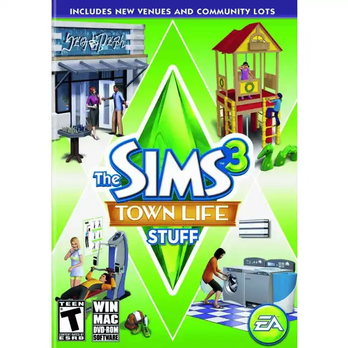 The Sims 3 Town Life Stuff