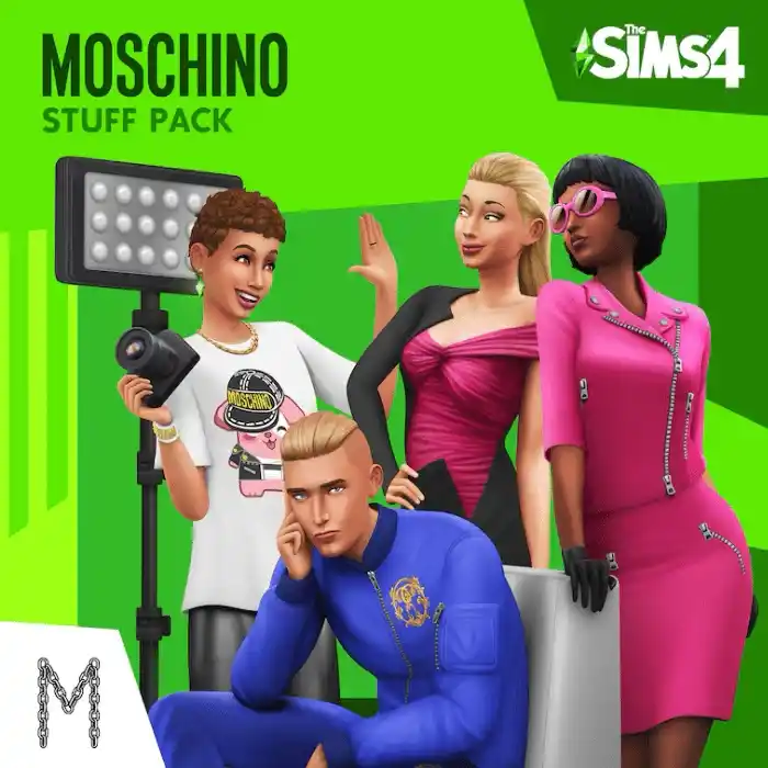 The Sims 4 Moschino Stuff