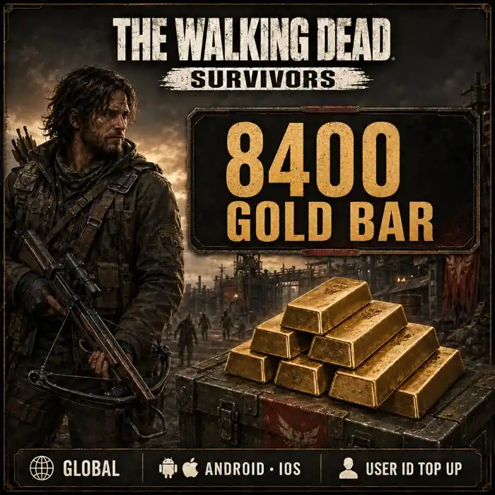 The Walking Dead: Survivors 8400 Gold Bar