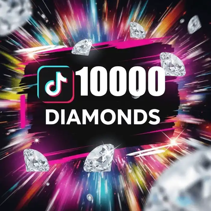 TikTok 10000 диаманта Китай