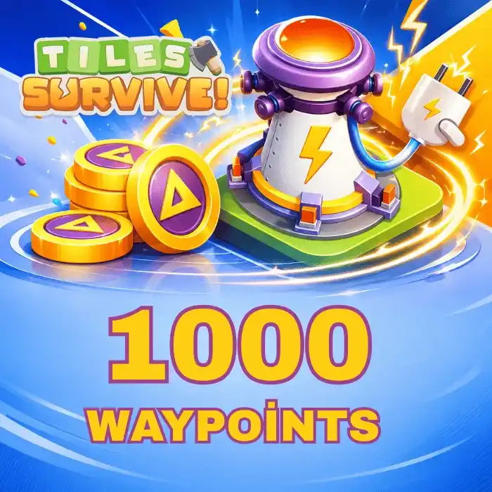 Tiles Survive! 1000 Waypoints
