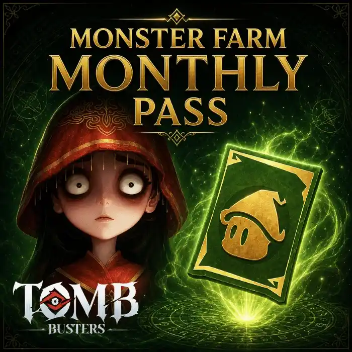 Tomb Busters 1 Monster Farm Monthly Pass