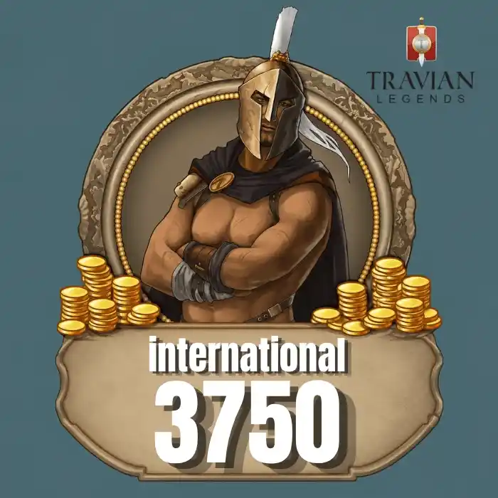 Travian Legends International 3750 Altın