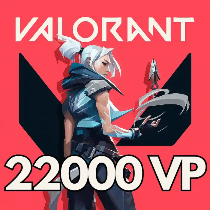 Valorant 22000 VP – Endonezya