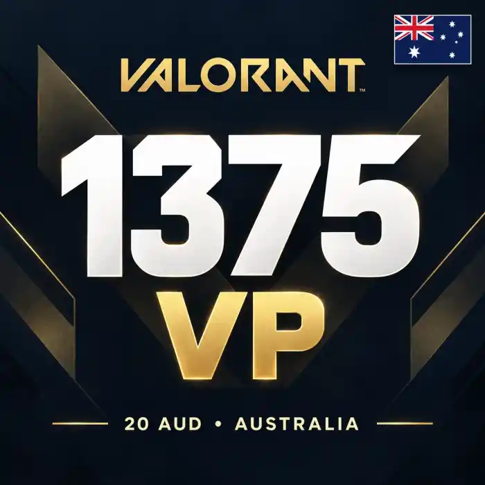 Valorant AUD 20 - 1375 VP