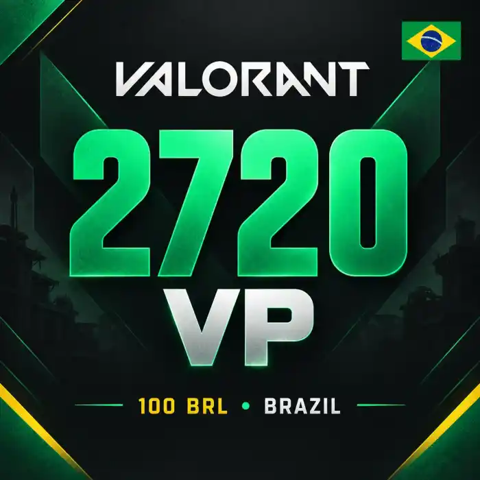 Valorant BRL 100 - 2720 VP