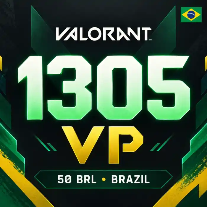 Valorant BRL 50 - 1305 VP