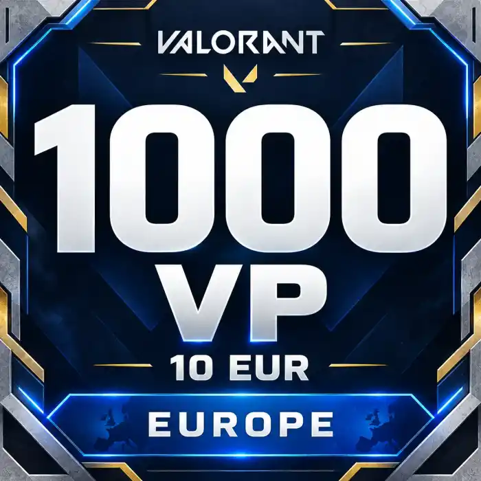 Valorant EU 10 EUR - 1000VP