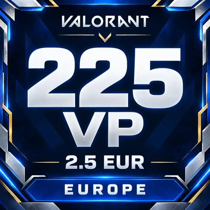 Valorant EU 2.5 EUR - 225VP