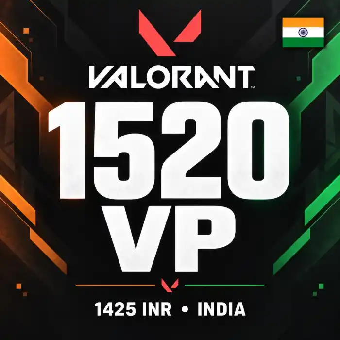 Valorant INR 1425 - 1520 VP