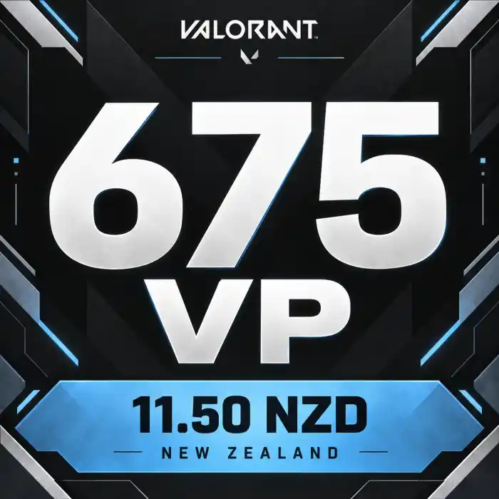Valorant NZD 11.50 - 675 VP