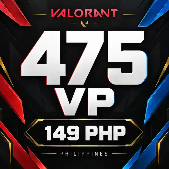 Valorant PH 149 PHP - 475 VP