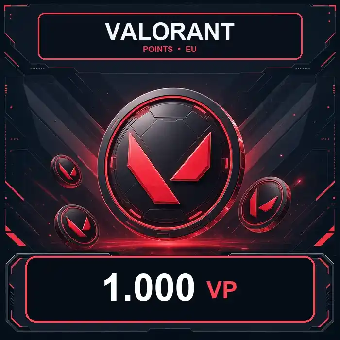 Points Valorant 1000 VP EU