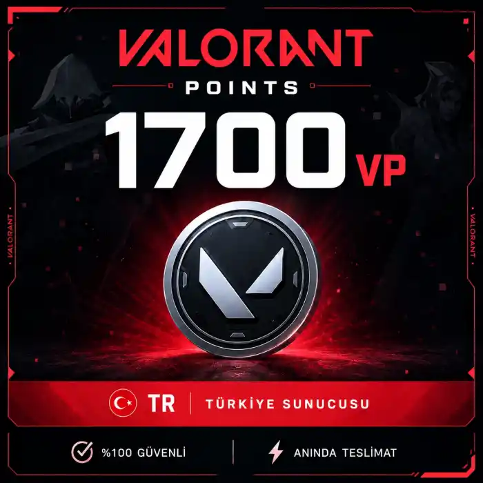 Valorant Points 1700 VP (TR)