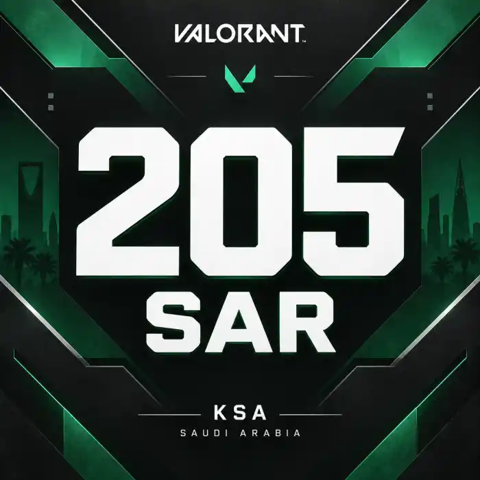 Valorant Points 205 SAR