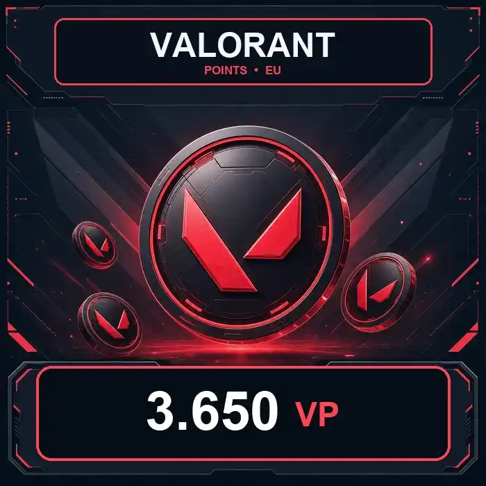 Valorant Points 3650 VP EU