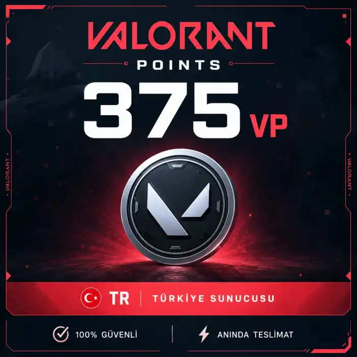 Valorant Points 375 VP (TR)
