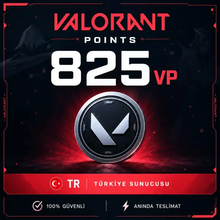 Valorant Points 825 VP (TR)