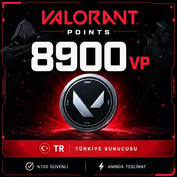Valorant Points 8900 VP (TR)