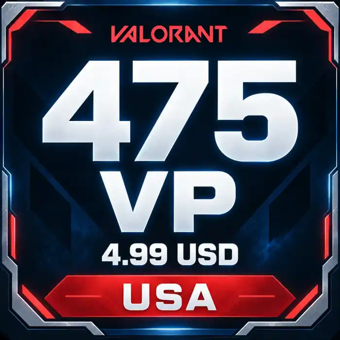 Valorant USA 4.99 USD - 475 VP