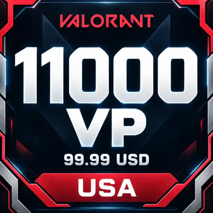 Valorant USA 99.99 USD - 11000 VP
