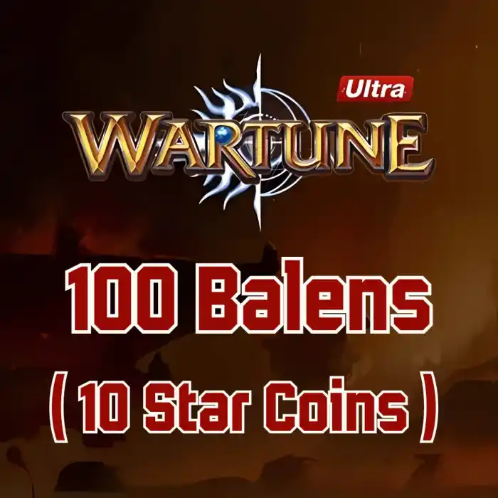 Wartune 100 Balens ( 10 Star Coins )