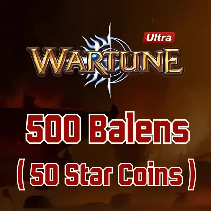 Wartune 500 Balens ( 50 Star Coins )