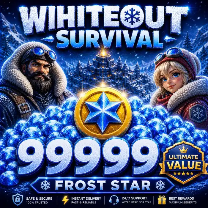 Whiteout Survival 99999 Frost Star