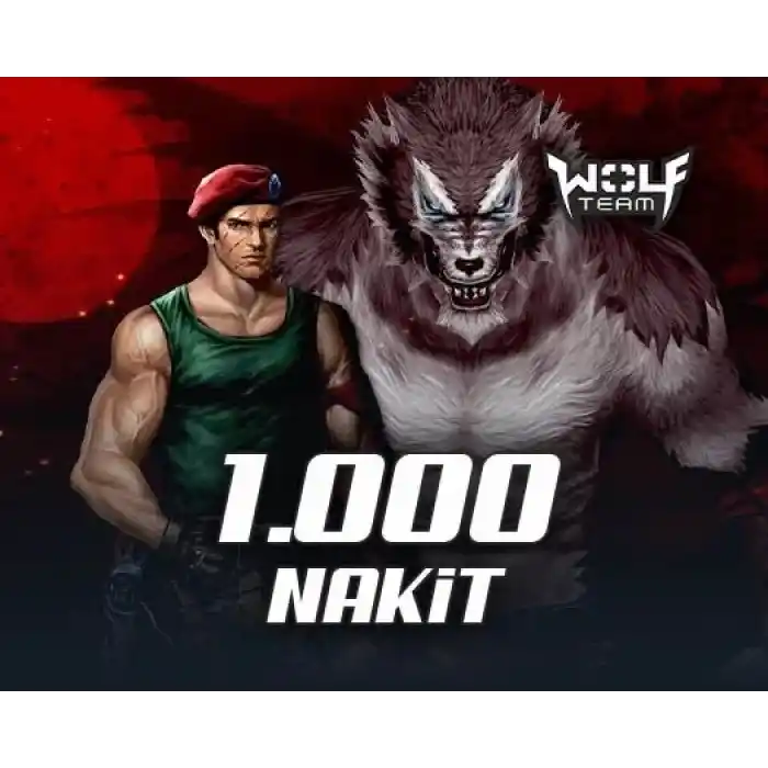 Wolfteam 2.750 Joypara y 1000 Efectivo