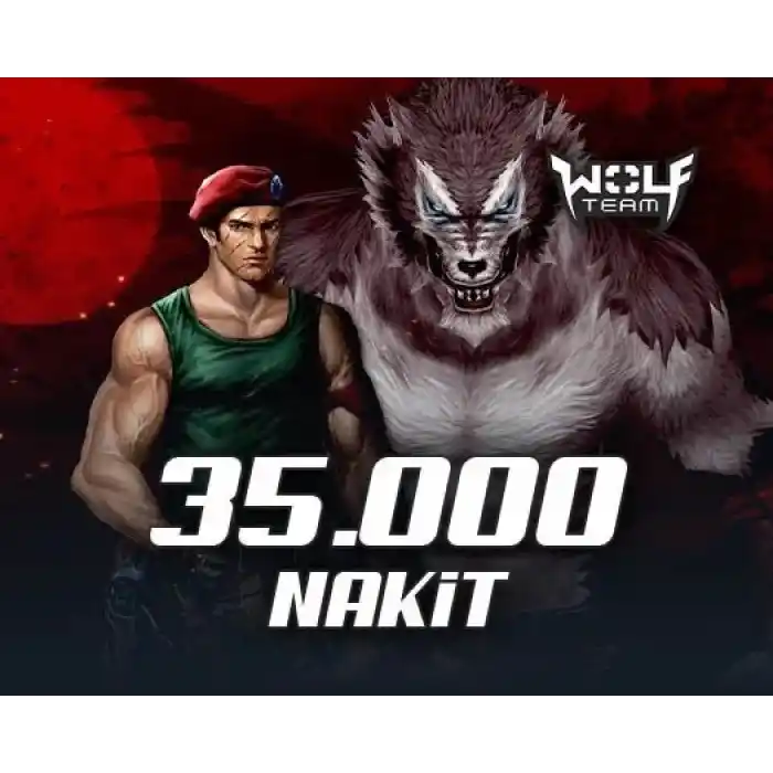 Wolfteam 80.000 Joypara 35000 Nakit