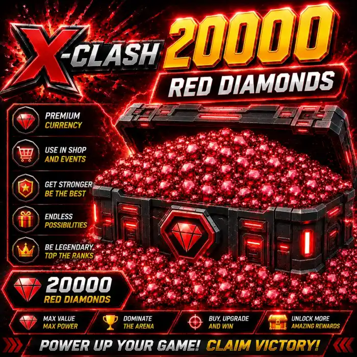 X-Clash 20000 Red Diamonds