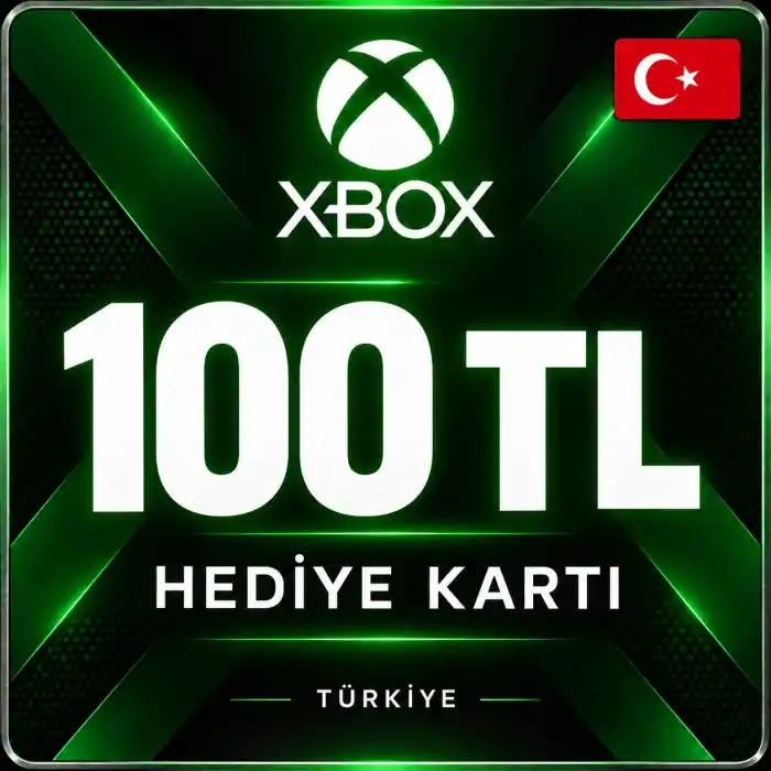Tarjeta de regalo de 100 TL de Xbox