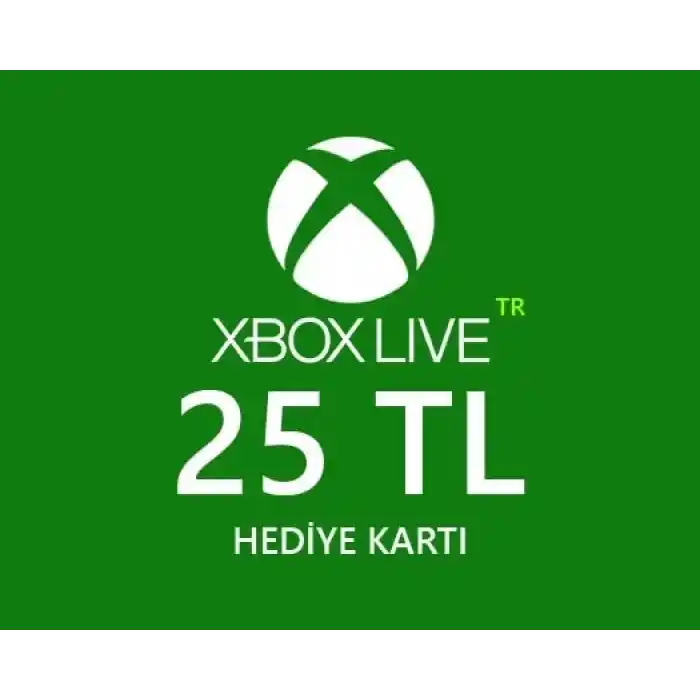 XBox 25 TL Geschenkkarte