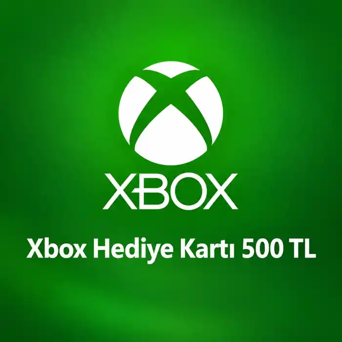 Tarjeta de regalo Xbox 500 TL