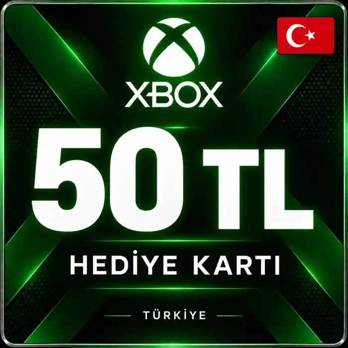 Xbox 50 TL sovg‘a kartasi
