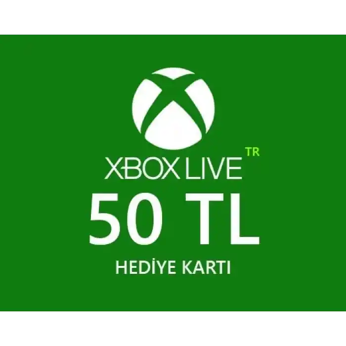 Xbox 50 TL Подарочная карта