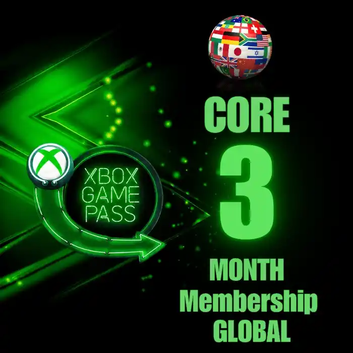 Xbox Game Pass Core 3 Month Membership (Global)