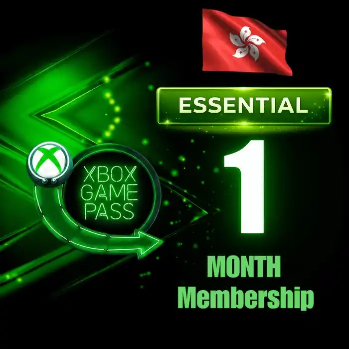 Xbox Game Pass Essential 1 Month Membership (HK)