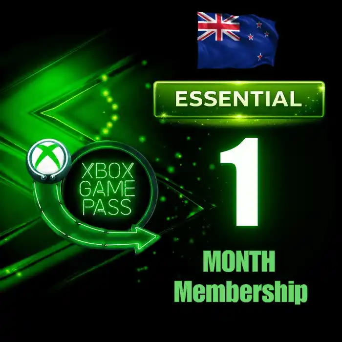 Xbox Game Pass Essential 1 Month Membership (NZ)