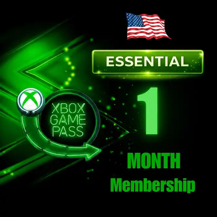 Xbox Game Pass Essential 1 Month Membership (US)
