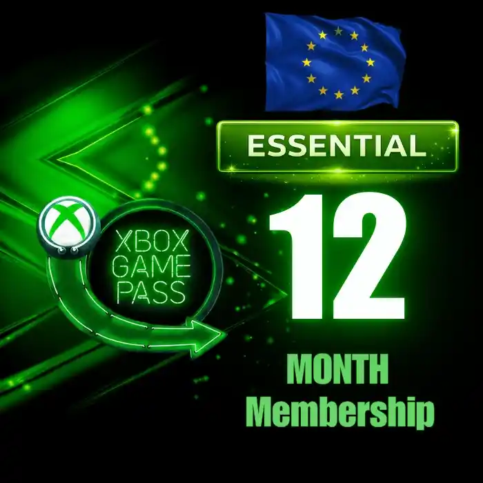 Xbox Game Pass Essential 12 Months Membership (EU)
