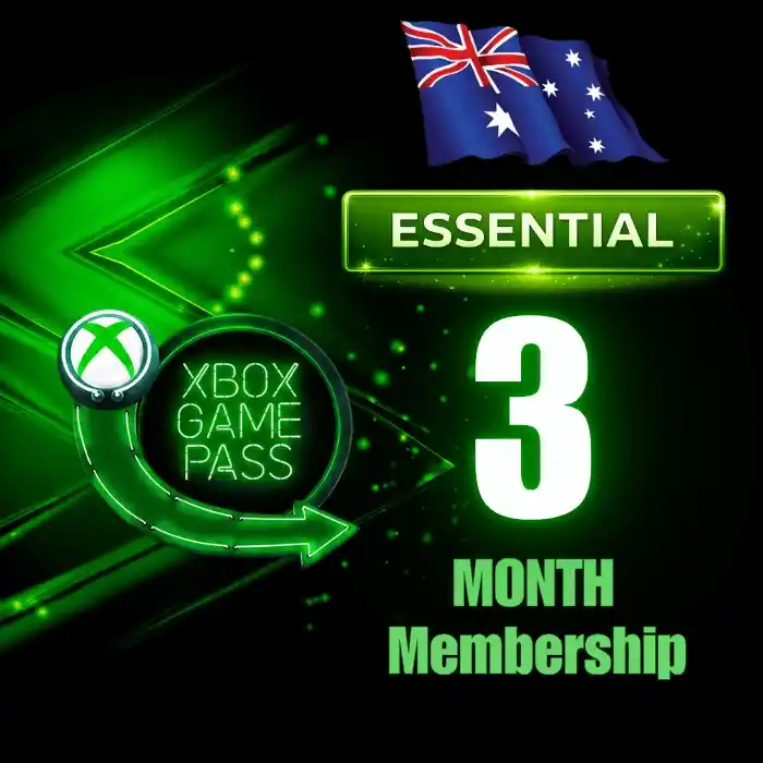 Xbox Game Pass Essential 3 Months Membership (AU)