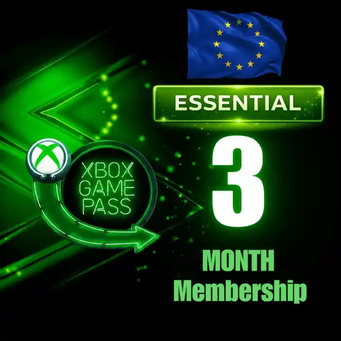 Xbox Game Pass Essential 3 Months Membership (EU)