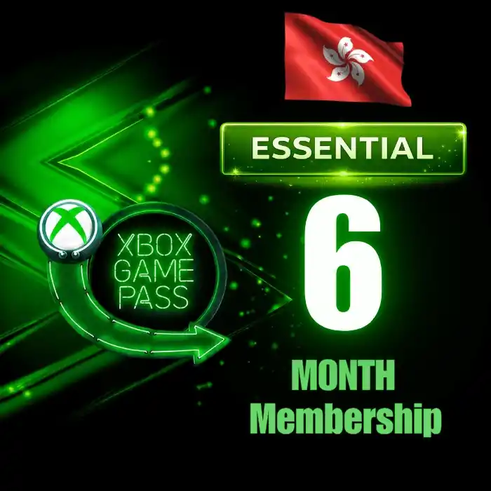 Xbox Game Pass Essential 6 Month Membership (HK)