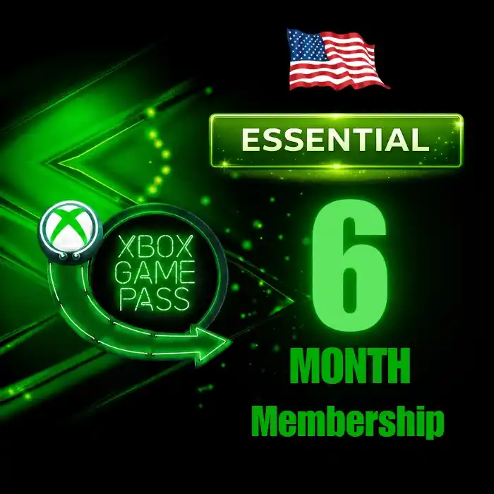 Xbox Game Pass Essential 6 Months Membership (US)